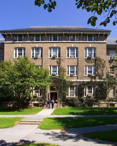 Caldwell Hall in summer
